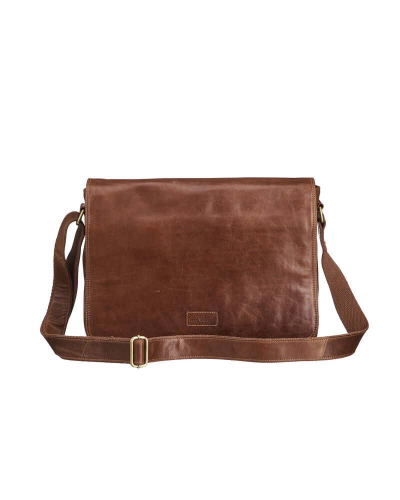 DOS Leather Line Skuldertaske